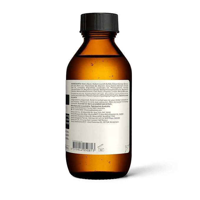 Aesop Amazing Face Cleanser | Non-Drying Daily Cleanser to Remove Grime and Oils | Cleanse and Refresh The Skin Without Disturbing Its Natural Balance | Travel Size | 3.3 oz / 100 mL
