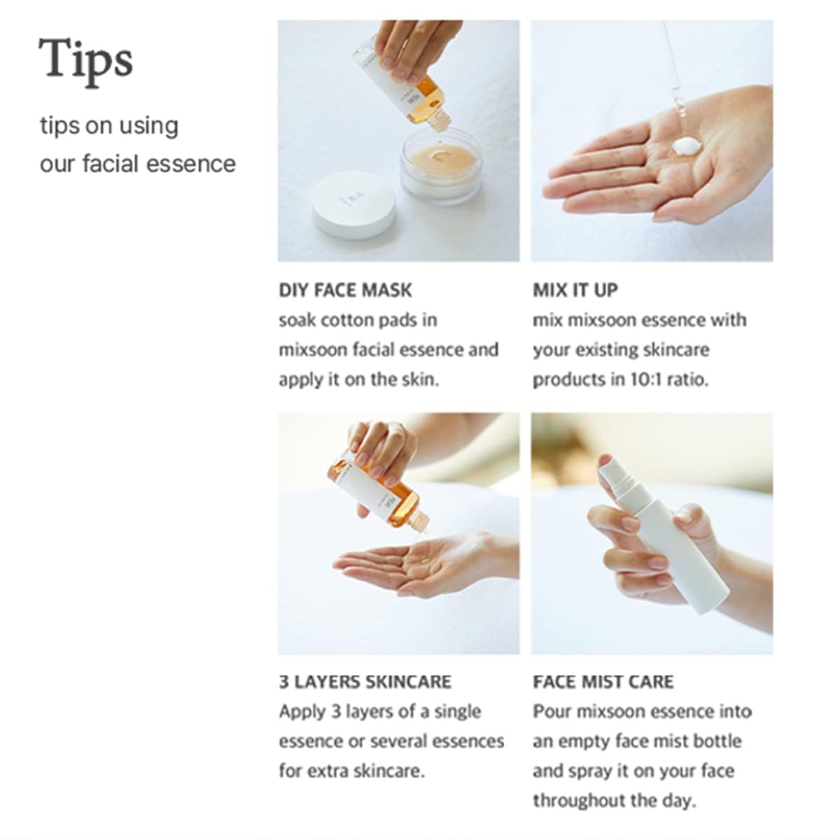 mixsoon Bifida Ferment Essence - Skin Barrier Strengthening, Rejuvenating Essence for Damaged Skin - Korean Skincare - Vegan (3.38 fl.oz / 100ml)