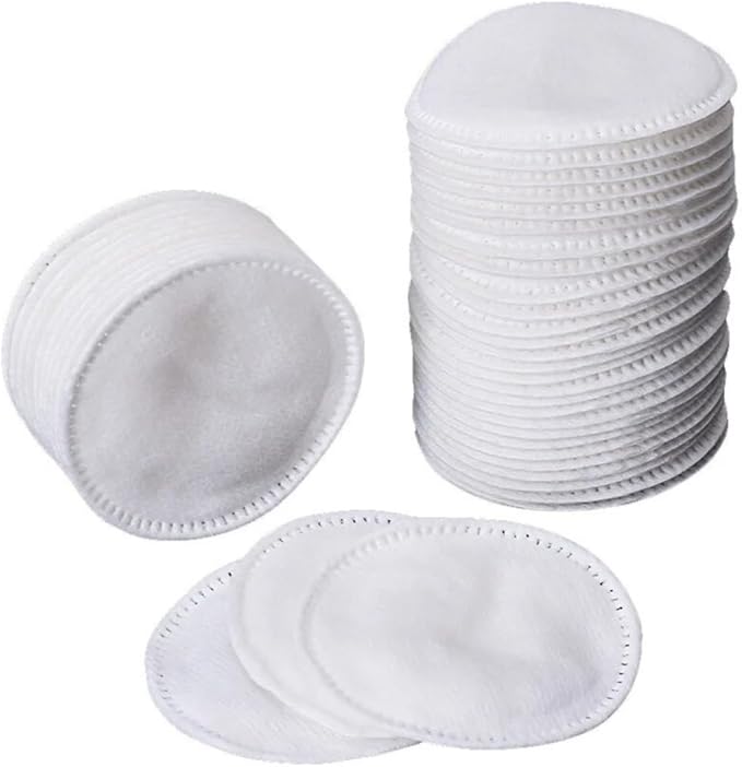 Premium cotton rounds for face