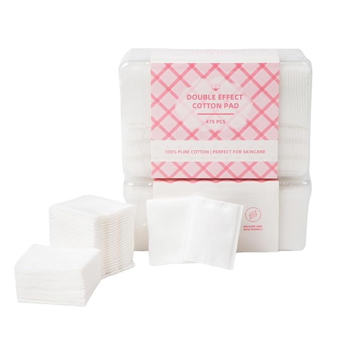 475 pcs square makeup cotton