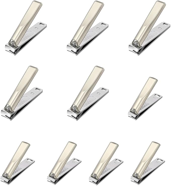 10PCS Toe and Fingernail Clippers,