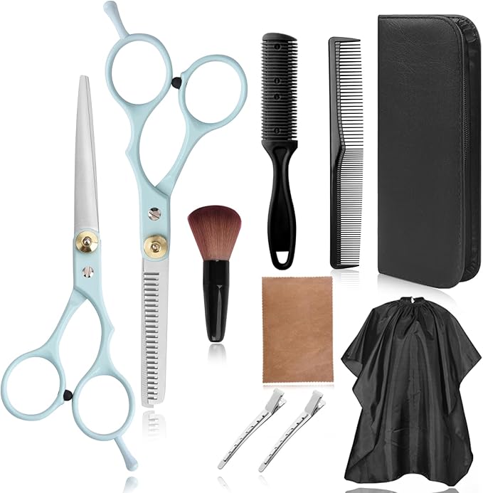 Hair Cutting Scissors Kit, Stainless