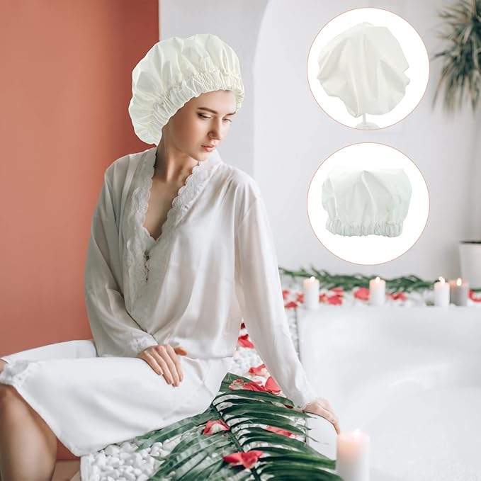 Reusable shower cap for women,