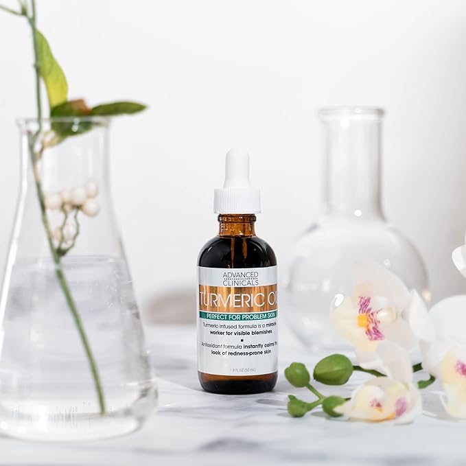Advanced clinicals turmeric oil facial