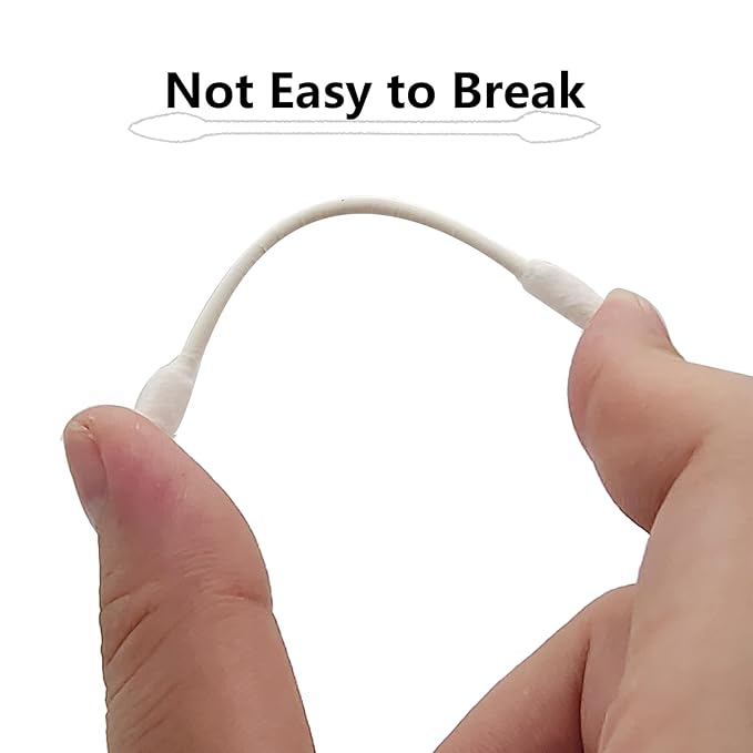 Pointed tip cotton swabs,500 count