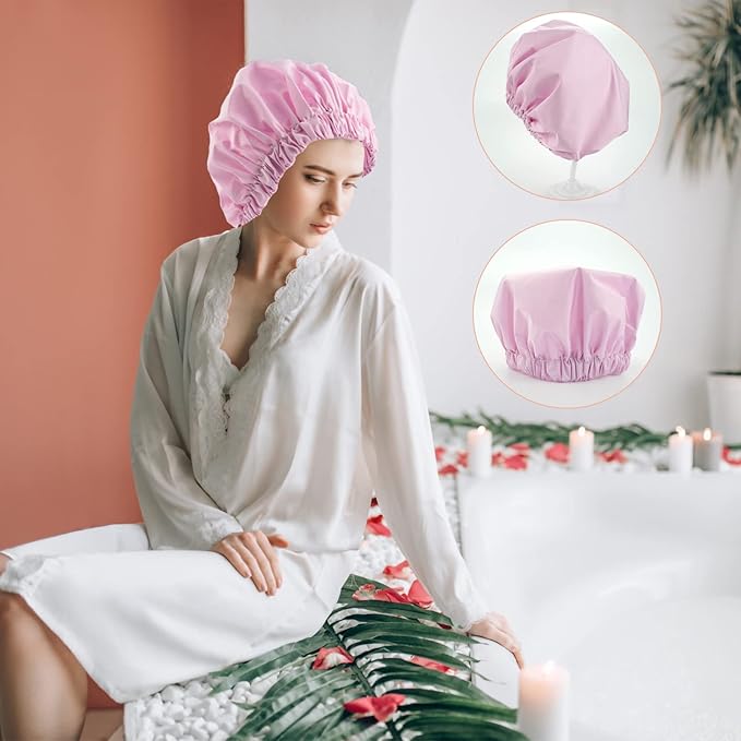 Reusable shower cap for women,