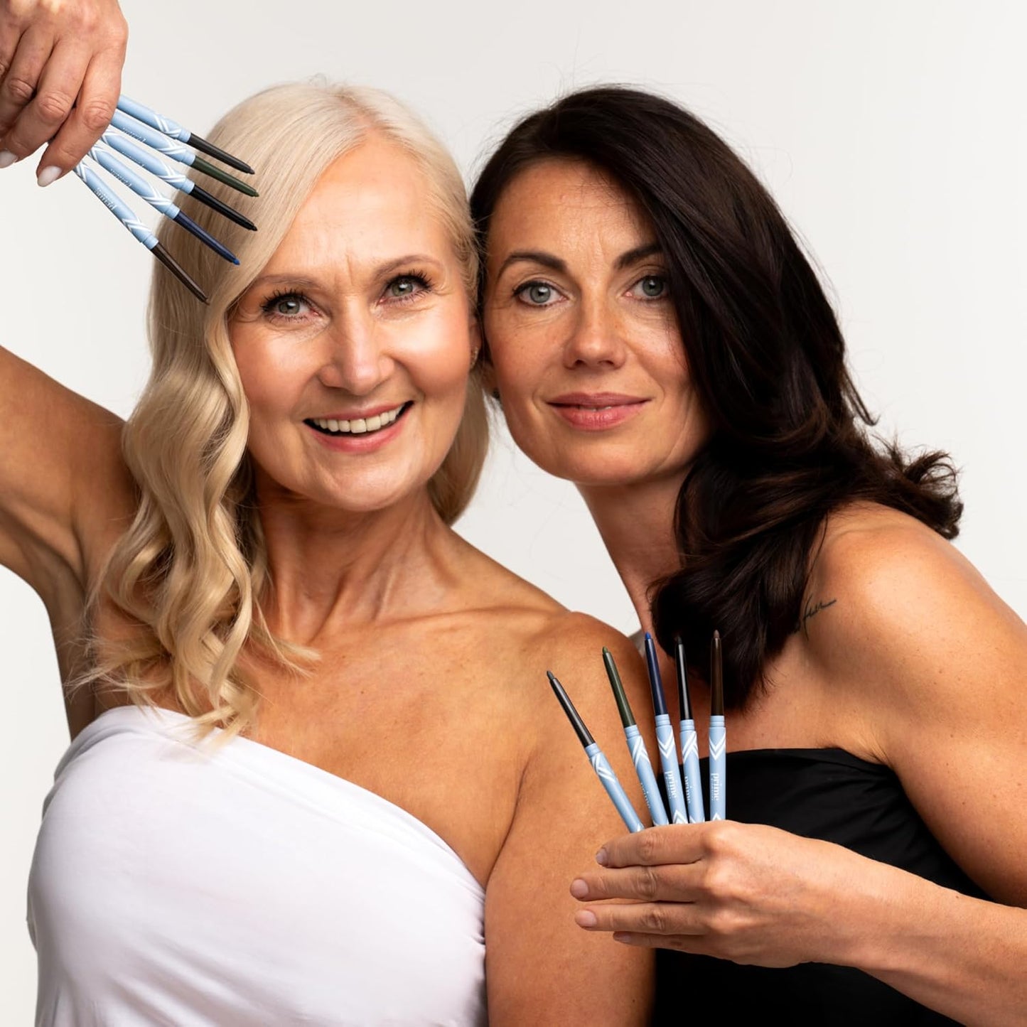 PrimeEyes Glide Eyeliner for Mature Women – Waterproof, Long-Stay and Mess-Proof – Gel Creme Texture, Discreet Sharpener and Effective Smudger (Copper Metallic)