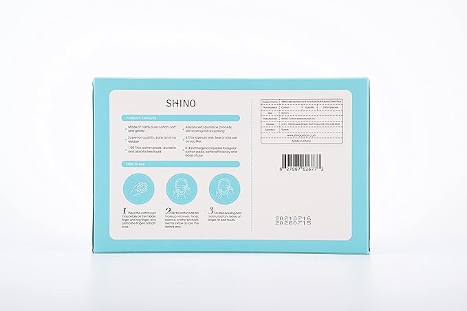 Shino multi purpose cotton pads