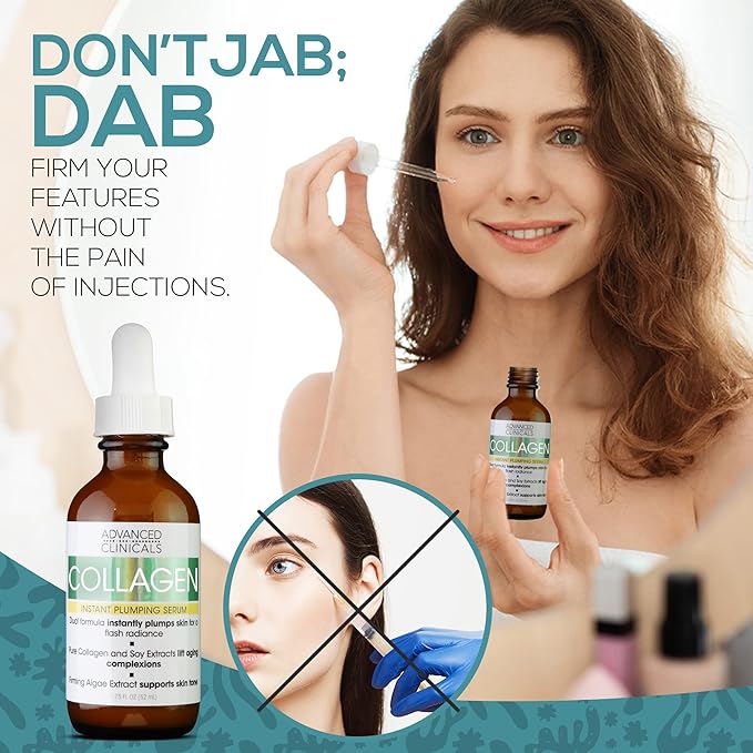 Advanced clinicals collagen serum for