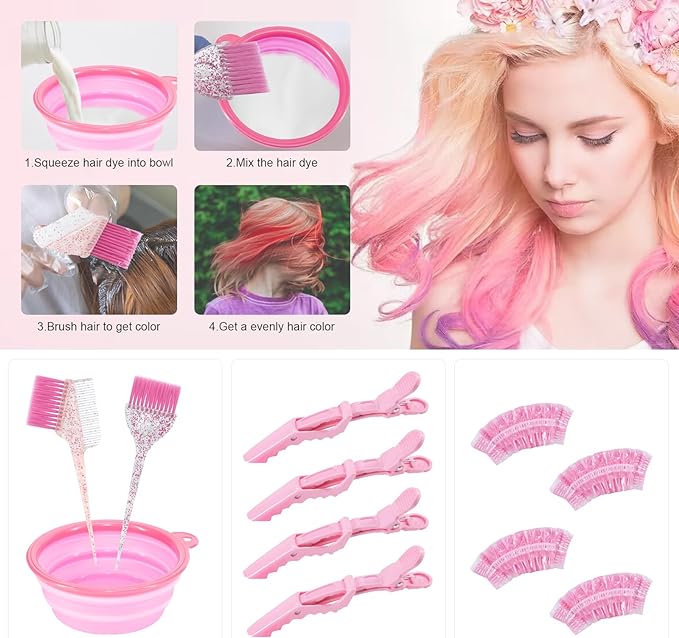 11pcs Hair Coloring Dyeing Kit