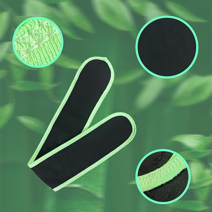 Black organic reusable cotton rounds,12pcs