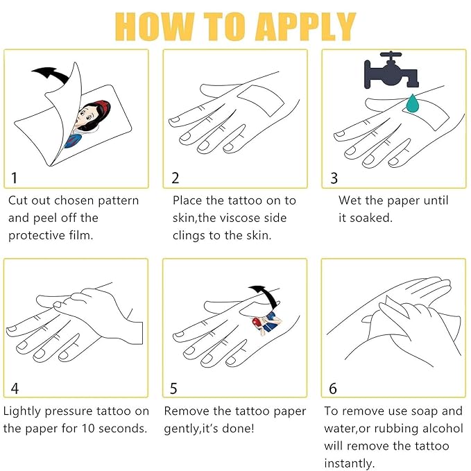 40pcs temporary tattoos for kids,frozen