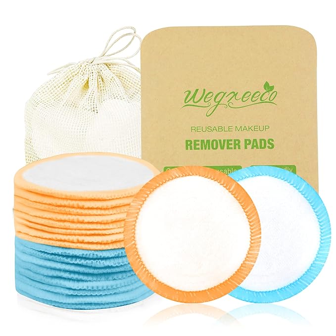 Wegreeco cotton rounds reusable -