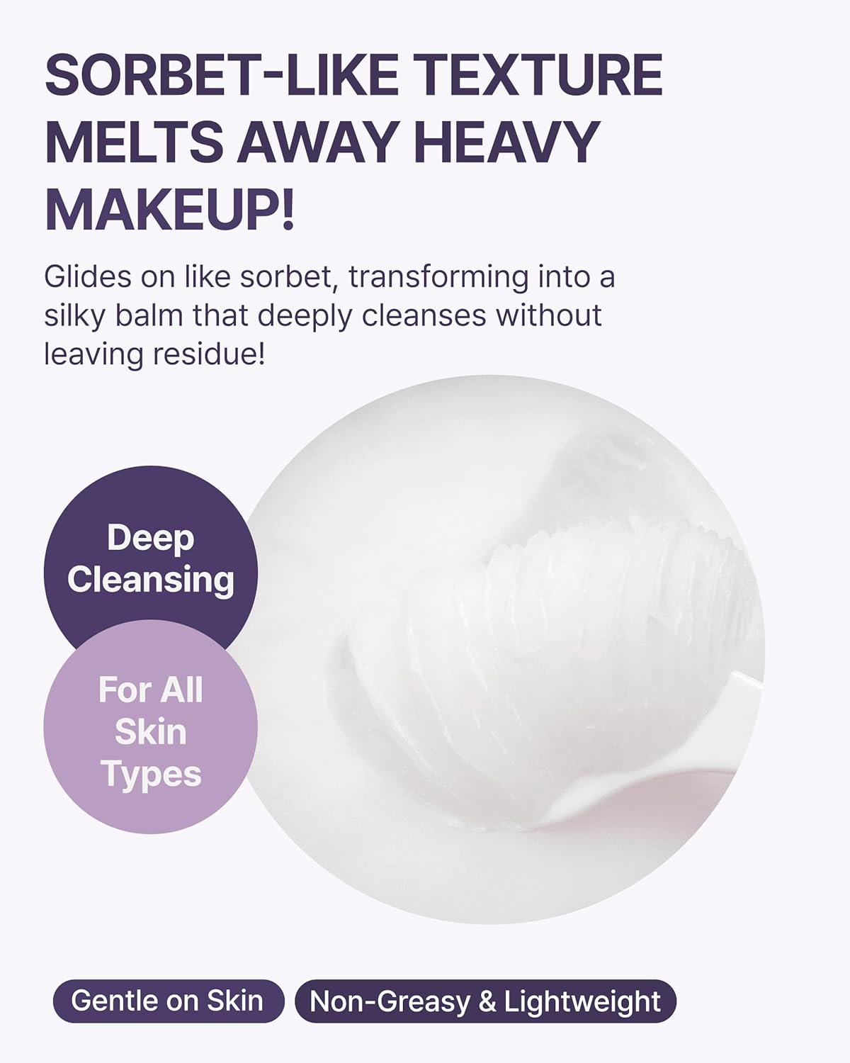 Rokkiss One Step Makeup Remover Cleansing Balm (5.1fl oz) - Korean Facial Cleanser for Eyes, Lips and Face, Gentle, Cruelty-Free Formula