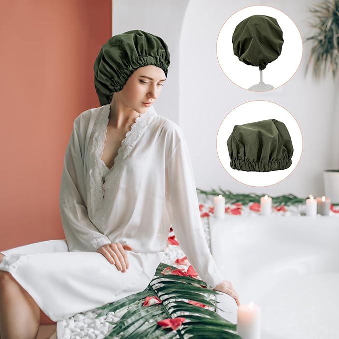 Reusable shower cap for women,