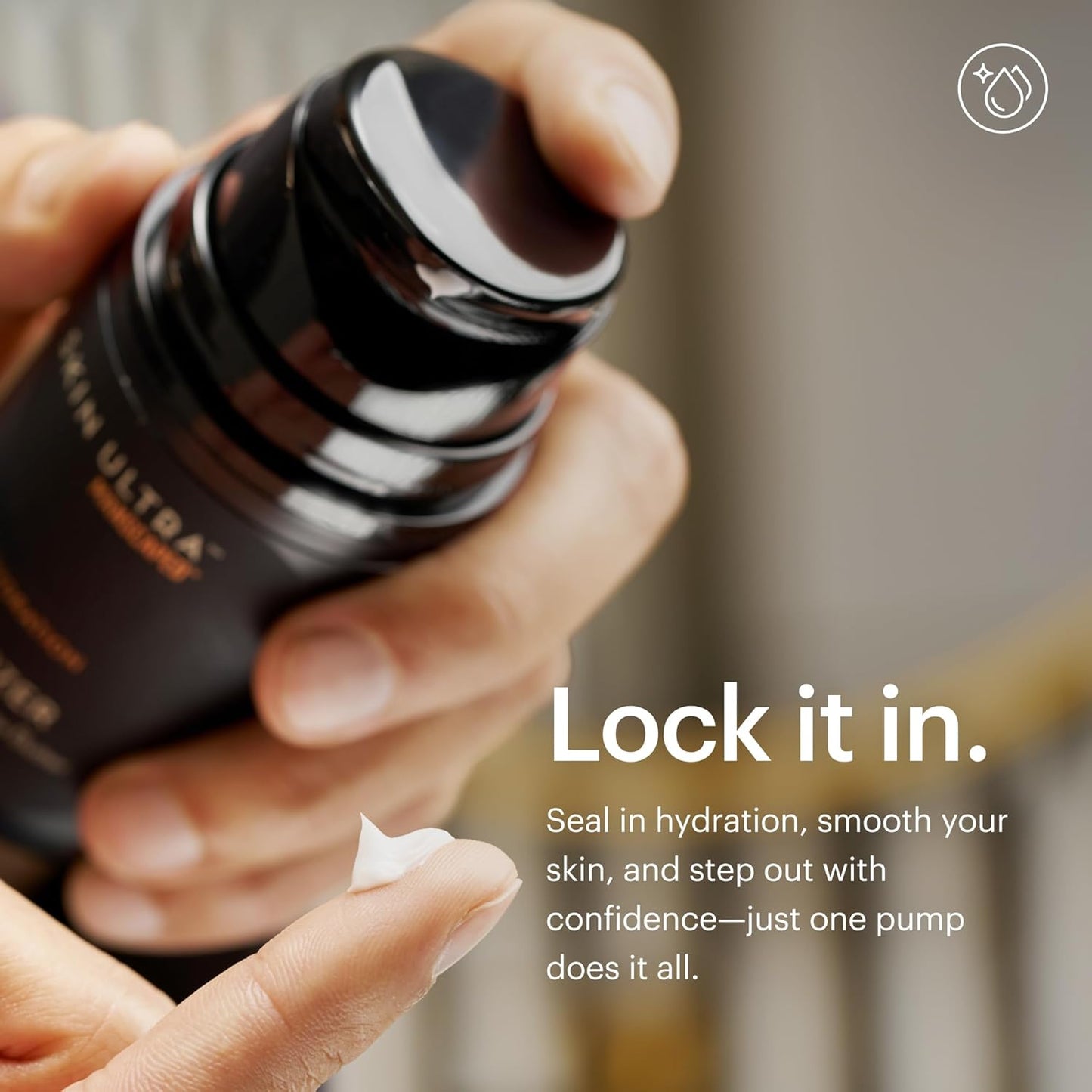 MANSCAPED® Skin Ultra™ Daily Regimen - Men's Skincare Routine Essentials with Face Wash, Face Moisturizer & Brightening Serum Formulated with A Ceramide Complex for Cleansing, Exfoliating & Hydration