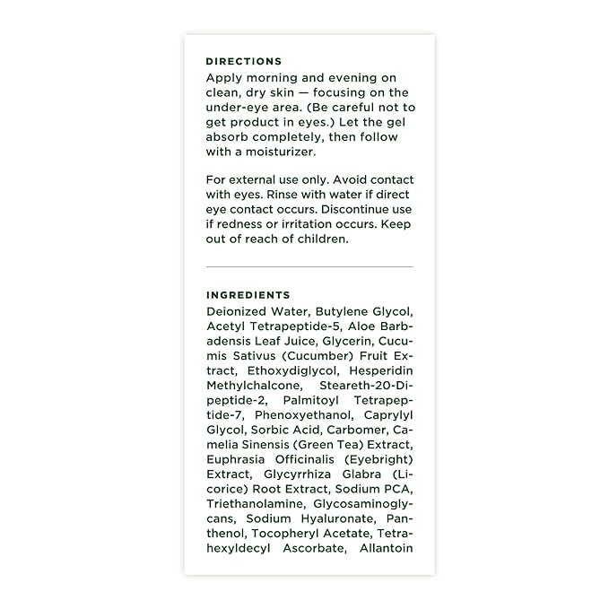 Tree of life anti-aging eye