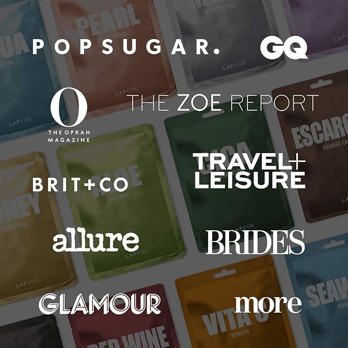 Lapcos charcoal sheet mask, daily