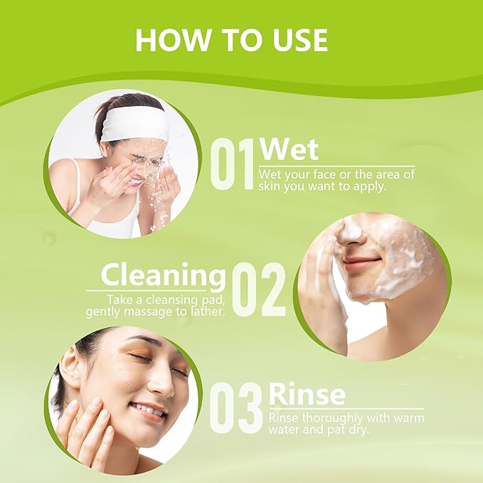 30pads turmeric kojic acid cleansing