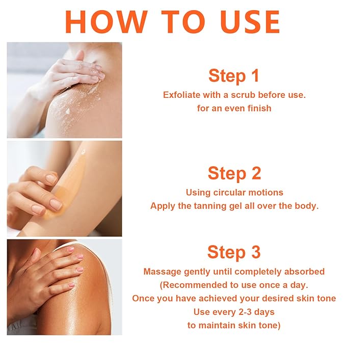 Luxury Intensive Tanning Gel, Intensive