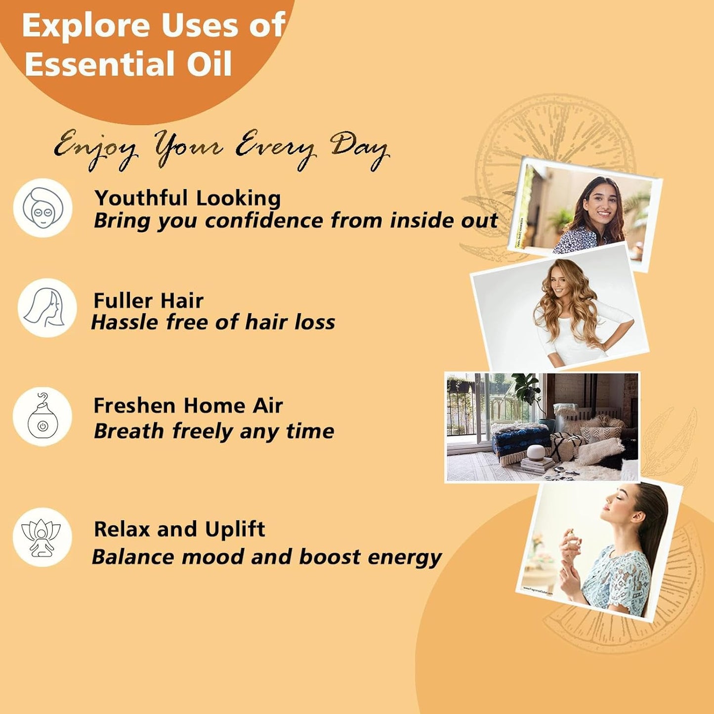 Cedarwood Essential Oil for Diffuser Skin Hair Holiday Home Care