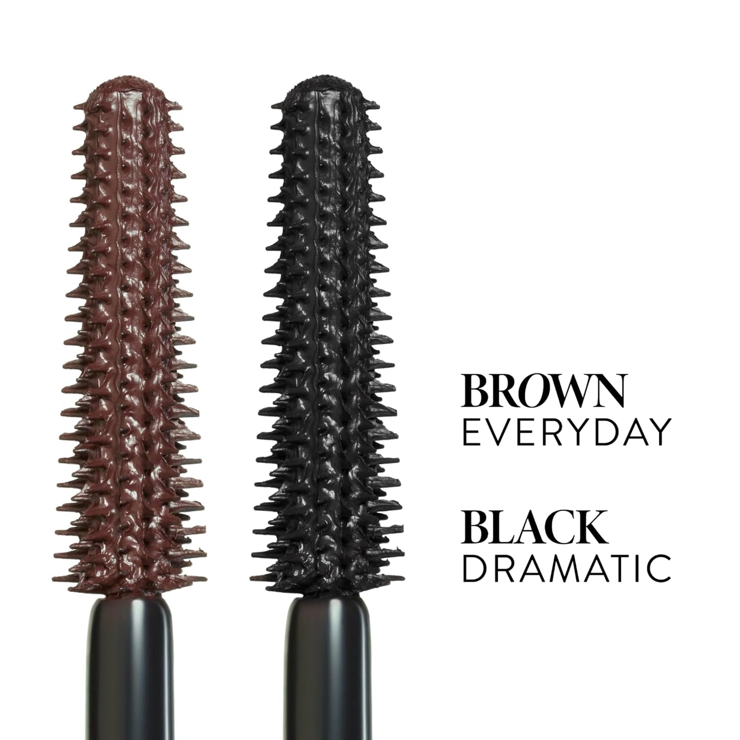 LAURA GELLER NEW YORK Kajal Longwear Mascara - Lengthening, Defining, Curling, Buildable Formula Eye Makeup - Innovative Curling Brush - 1 count