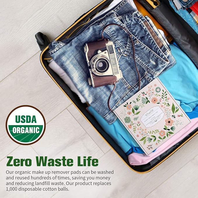 Prociv reusable makeup remover pads