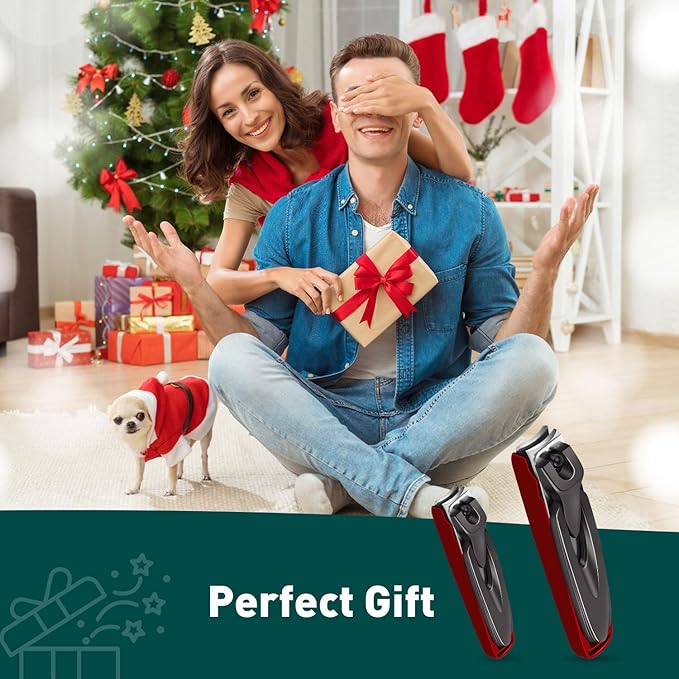 2 pack nail clipper with