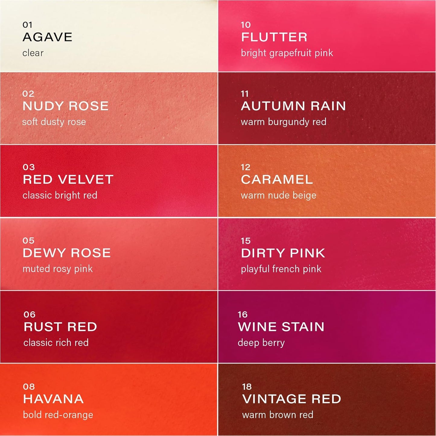 Melixir Vegan Lip Butter (12 Colors), Hydrating Tinted Lip Balm Stick, Bee-Free, Petrolatum-Free, Plant-Based, Moisturizes Dry & Chapped Lips With Shea Butter, Sheer, Natural Finish - #03 Red Velvet