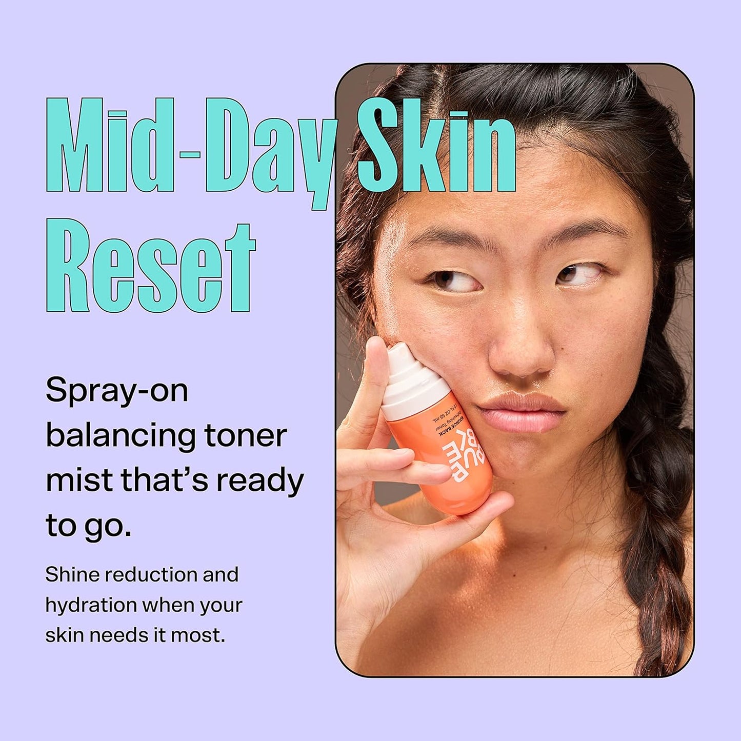 Bubble Skincare Slam Dunk Face Moisturizer (50ml) + Fresh Start Gel Cleanser (125ml) + Bounce Back Balancing Facial Toner Mist (55ml)