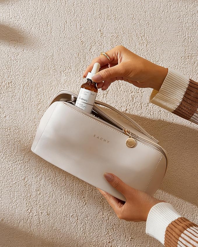 Eachy travel makeup bag,large capacity