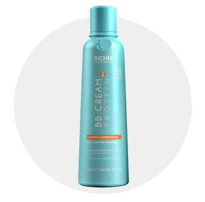 Richée Professional | Liso BB Cream Kit | Pure Active Ingredients And Extraordinary Shine | (3x) 250 ml / 8.4 fl.oz.