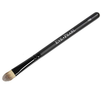 EVE PEARL Dual Salmon Concealer And 102 Concealer Brush Full Coverage Under Brighten Eye Concealer Brush Set Makeup Kit (Deep)