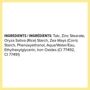 Beauty Bakerie Flour Setting Powder for Foundation, Loose Face Powder Makeup, Perfect for Oily Skin, Long-Lasting Matte Finish, Ideal for Baking and Blurring, 0.5oz, Cassava (Yellow)