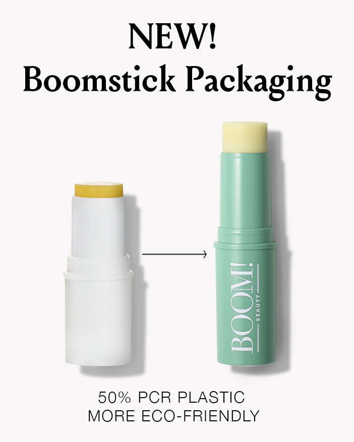 Boomstick GLO ® Hydrating Face Balm Stick for Mature Skin with Olive Oil, Beeswax & Honey - Natural-Looking Dewy Glow - Multibalm Brightener to Moisturize Face, Lips, Under Eye and More