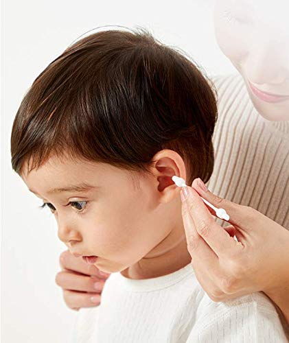 Baby cotton swabs with large