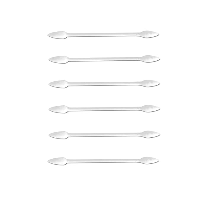 Double precision tips cotton swabs
