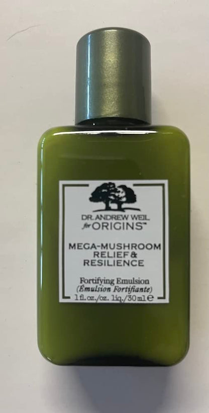 Origins Dr. Weil Mega-Mushroom Relief and Resilience Fortifying Emulsion 1 oz Set of 3