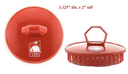 G.B.S Shampoo Massage Brush, Red
