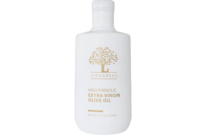 Rx High Phenolic Extra Virgin Olive Oil – Cold Pressed, Rich in Oleocanthal, Naturally High in Antioxidants, Bold Flavor – 375mL Bottle