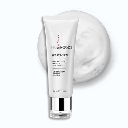 Gentle Foaming Cleanser Daily Face Wash for Unisex Amino Acids Sensitivity-free Perfectly Clean Suitable for All Skin Types, 3.5 Fl Oz