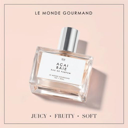 Le Monde Gourmand Açai Baie Eau de Parfum - 1 fl oz (30 ml) - Vanilla, Berry, Muguet Perfume Notes
