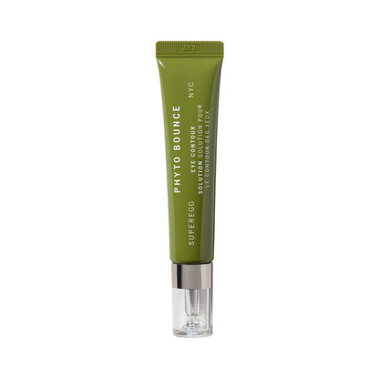 SUPEREGG Phyto Bounce Eye Contour Solution: For vibrancy and restoration. Concentrated solution cream with Tremella Mushroom and Peptides. 15ML / 0.5 FL OZ