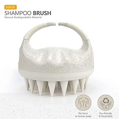 Sndyi 2 Pcs Scalp Massager Shampoo Brush, Scalp Scrubber with Soft Silicone Bristles, Scalp Exfoliator for Dandruff Removal, Scalp Massager for Hair Growth, Wet Dry Hair Brush for Scalp Care