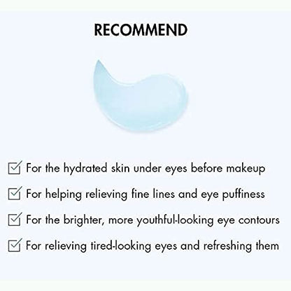 Dr. Ceuracle 60 Pads Hyal Reyouth Hydrogel Eye Mask 90g Brightening, Moisturizing Sleeping Mask with Hyaluronic AcidㅣFirming Eye Gel TreatmentㅣAnti-AgingPatches for Dark Circles, Wrinkles
