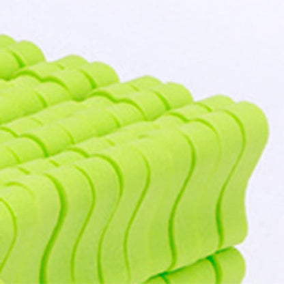 100PCS Sponge Toe Separator, Soft Toe Spreader Nail Art Finger Separator Divider Spacer Manicure Pedicure Tool for Nail Polish (Green)