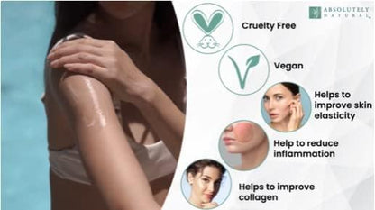 After Sun Lotion & Moisturizer with Aloe Vera, Rose Hip Oils, & Vitamin E | Helps Prevent Anti-Aging & Sunburn Relief - 8 Fl Oz