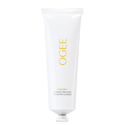 Ogee Botanical Brilliance Exfoliating Cleanser - High Performance Facial Cleanser and Face Exfoliator - Certified Organic - Made in USA