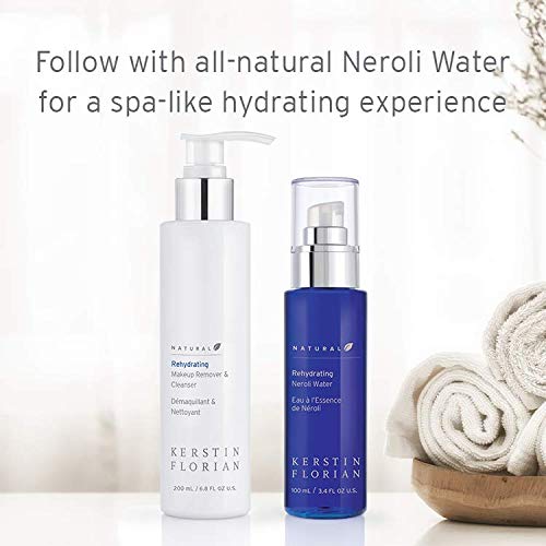 Kerstin Florian Natural Face and Eye Makeup Remover | Hydrating Cleansing Water (6.8 fl oz)