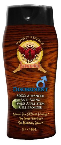 Disobedient for Men Tanning Lotion